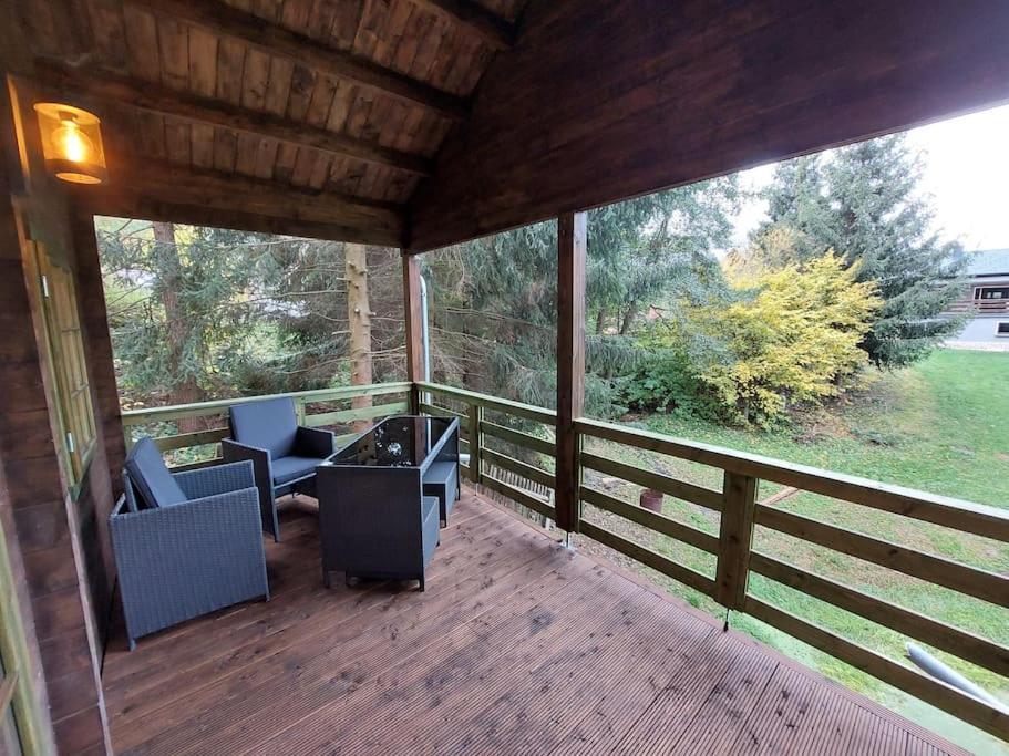 Tiny House Am Teich Apartment Garnsdorf ภายนอก รูปภาพ