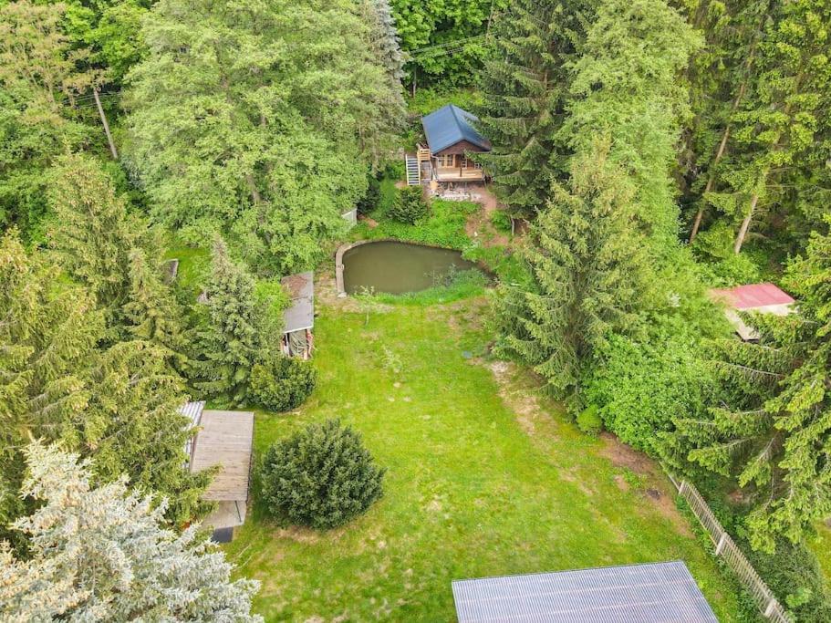 Tiny House Am Teich Apartment Garnsdorf ภายนอก รูปภาพ